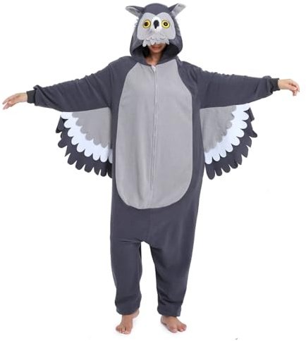 LBJR Pigiama Animali Adulti Cosplay Costume Pigiamone Intero Onesie