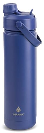 Manna Ranger Dual Insulated Stainless Steel Bottle - 26 Oz - Plumeria Powder Coat