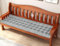 ping bu Kissen für Gartenbank, 2-/3-Sitzer, 8 cm dicke Baumwolle, langes Sofa, Bodensitzkissen für Terrasse, Schaukel, Zuhause, 140 x 50 cm, Grau