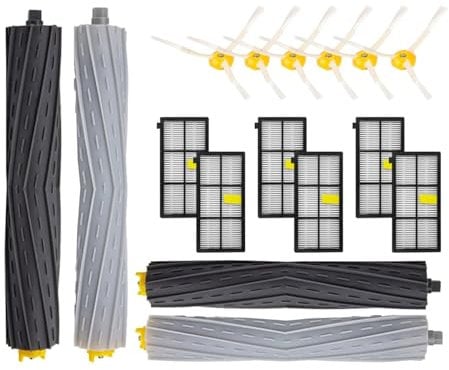 Rullo Filtri HEPA Spazzola Laterale Parti For Aspirapolvere Accessori - Compatibile Con Roomba 800 900 805 864 871 891 960 961 964 980(16PCS)