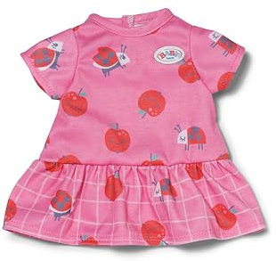 BABY born Kleid pink mit Äpfeln und Marienkäfern für 36cm Puppen, 839232 Zapf Creation