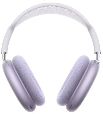 Apple AirPods Max 2, Cuffie wireless over-ear, Cancellazione attiva del rumore, Audio adattivo, Audio spaziale personalizzato, Traduzione in tempo reale - Viola