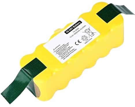 Batteria for aspirapolvere Ni-MH da 3000 mAh 14,4 V, compatibile con IRobot Roomba 500 510 520 560 570 600 610 620 630 700 760 770 780 800 870