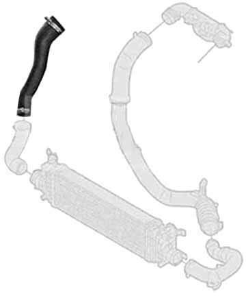 Borg & Beck BTH1566 Turbo Hose To Fit Ford Fiesta/Fusion 1 6TDCi
