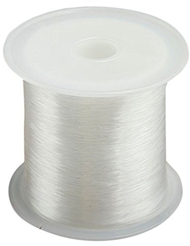 1 Roll Transparent Fishing Thread Fishing Line Monofilament Fishing Line Clear Strong Fish Wire 0.25mmx70m
