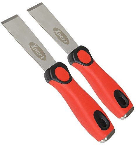 2 x 32mm Chisel Knife Bead Glass Removal Tool UPVC Window Deglazing Stiff Blade *MUTANO* TM
