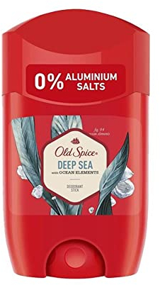 Old Spice Deep Sea Deodorant Stick, 50ml, Deo Stick Ohne Aluminium Für Männer, Männer Deo Mit Langanhaltendem Duft