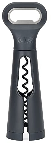 Joseph Joseph BarStar 3-en-1 Tire-bouchon, décapsuleur et coupe-feuille, peu encombrant