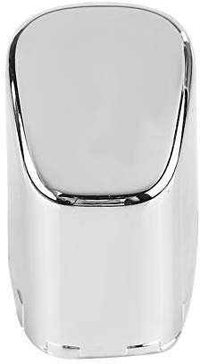 Yctze Cubierta del botón del freno de mano del coche 6RD711333A, tapa de la cubierta del botón de estacionamiento de la palanca del freno de mano de plástico ABS de 0,8 * 0,6 * 1 pulgada (plateado)