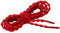 CORD ON - Lacets élastiques pour chaussures de course et de triathlon, Xtenex, pas besoin de les nouer, ajustables, spécial sport. Dimensions 2,5-5,6 mm - 1 paire (Rouge, 125 cm)
