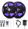 dystaval 10M UV LED Schwarzlicht led Streifen Set mit Fernbedienung, 12 V/2 A, flexible Schwarzlicht Befestigungen für fluoreszierende Tanzpartys,Halloween Party Bühnenbeleuchtung