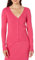 The Drop Anya Cardigan ajusté côtelé pour Femme, Rose Incandescent, L