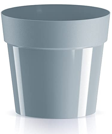 Blumentopf CUBE BASIC , Abmessungen (mm) 159x159x146, Farbe Hellgrau