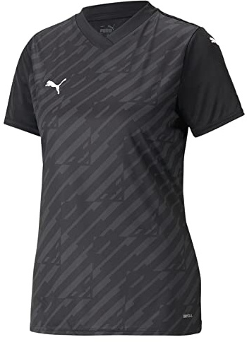 PUMA Damen teamULTIMATE Fußballtrikot MBlack