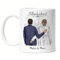 Kiddle-Design Silberhochzeit Tasse Personalisiert Silberne Hochzeit Bild Hochzeitstag Geschenk 25. Hochzeitstag Jubiläum für Paare