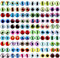 120 ojos de dragón de cristal de 12 mm para hacer muñecas de arcilla para hacer joyas, esculturas, accesorios, manualidades, bricolaje