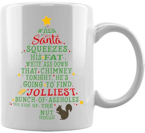 Jolliest Bunch Of A-Holes Keramikbecher Weißes Kaffee Tee Wasser Tasse Büro Home Ceramic White Mug Cup