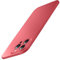 Galful Ultra Dünne Hardcase iPhone 15 Pro Hülle,Slim Leicht Handyhülle iPhone 15 Pro Schutzhülle mit Voll Kameraschutz Anti-Fingerabdruck Matte rutschfest PC Case Cover-Hellrot