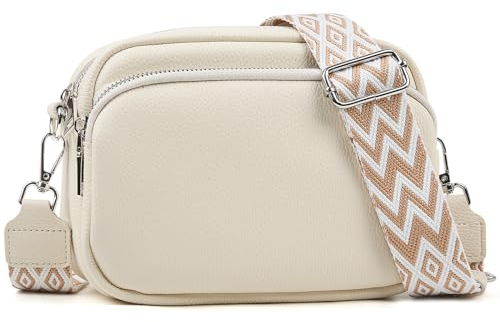 HILAEX Umhängetasche Damen,Crossbody Bag Damen Kleine Handtasche Schultertasche mit Verstellbar Schultergurt für Tägliches,Arbeiten,Einkaufen,Reisen