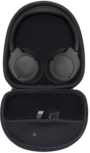 Lebakort Hart Reise Schutz Hülle Etui Tasche für JBL Tune 510BT 710BT 720BT 660NC 700BT 760NC 750BTNC 660NC 560BT 570BT 520BT 670BT 770NC JBL Live 650BTNC 400BT 500BT Bluetooth Kopfhörer (Schwarz)