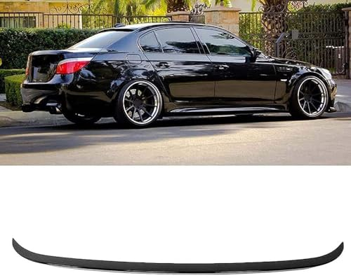 Auto Heckspoiler für BMW 5 Series E60 Sedan 2004-2010,Auto Kofferraum Heck Spoiler,Spoiler Heckspoiler Heckflügel Car Tuning Accessories, Verschleißfest und Kratzfest