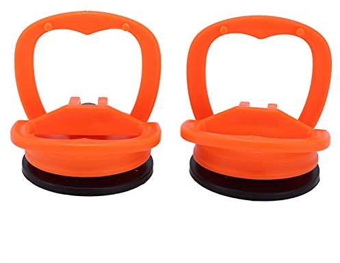 2 Stück Langlebiger Saugnapf-Heber, Glassauger-Träger, Handgehaltener Power-Grip-Vakuumheber, Hebeklemmen für Glas, Fliesen, Spiegel – Ideales Werkzeug Zum Bewegen