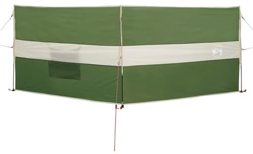 vidaXL Brise-Vent de Camping Vert 344x120 cm imperméable, Brise-Vent de Plage, Brise-Vent de Camping-Car, Brise-Vent de Tente, Brise-Vent de Caravane