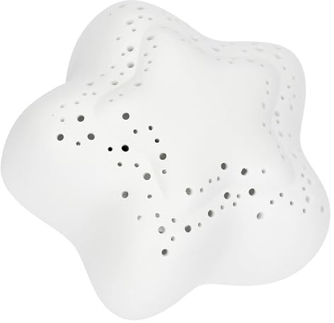 THUN - Mini-Sterne-Lampe - Porzellan - Kollektion Bonboniere - 10 x 5 x 9,5 cm