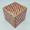 Ichimatsu Yosegi-Würfel-Puzzle-Box, Sammlerstück, 85 mm, japanische Himitsu-Bako-Trickbox für Erwachsene, ab 14 Jahren