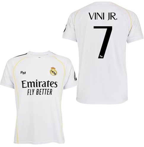 Real Madrid Unisex Camiseta Adulto 1a Equipación 25-26 Hemd