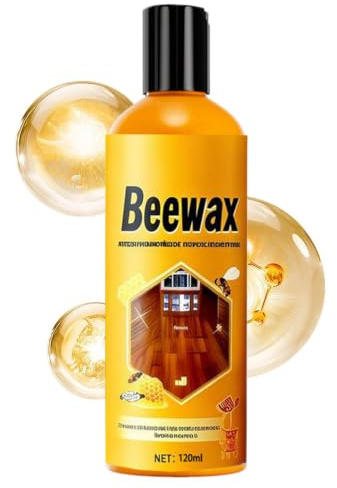Wax Furniture Polishing 120ml Natural Shine Safe Restorer | Kitchen Cabinet Wax for Cabinet Dresser Countertop Floor Door Wall Kitchen Bathroom Deck Fireplace Home Farmhouse