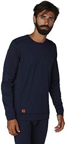 Helly-Hansen Men's Hh LIFA Max Crewneck Workwear, Navy, M