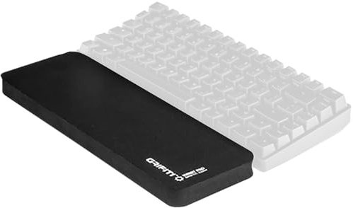 Grifiti Fat Wrist Pad 12 x 2.75” x 0.75 Inch Keyboard Rest Thick Small Ergonomic Computer Keyboards Hand & Palm Wrists Rests Support Carpal Tunnel Resting Pads Accessories (Thin 12 x 2.75 x 0.75)