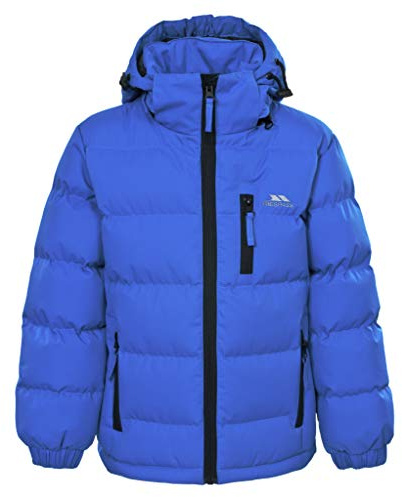 Trespass Tuff Children’s Windbreaker Jacket, 7/8 Years, Blue