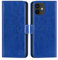 32nd Book Wallet PU Leather Flip Case Cover For Apple iPhone 12 (6.1) / Apple iPhone 12 Pro (6.1), Design With Card Slot and Magnetic Closure - Deep Blue