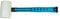 Gummihammer 1000g Schonhammer Fliesenhammer Gummi Hammer Fiberglas Stiel 32oz