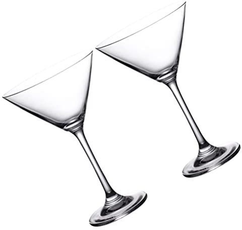 TOPBATHY 2 Pz Bicchiere Da Martini Bicchieri Da Cocktail Calici in Plastica Bicchieri Cocktail Plastica Calice Da Bere Calice Di Vino in Calice Di Whisky Bicchiere D'acqua