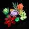 Kyglaring LED Lighting Kit for Lego Succulents 10309 Plant Decor Model Building Set - Modern, Multicolor, Indoor, Remote Control, Plastic, Neutral