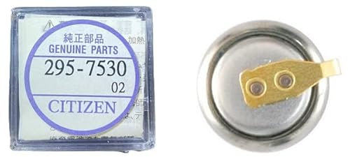 Batteria solare Citizen - Eco Drive 295-753/295-7530 tipo CTL621F per calibri H010 H018 H030 H050 H054 H058 H059 H100 H106 H109 H10A H10B H10 7H 111 H112