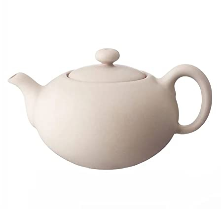 TEA SOUL Teiera in Ceramica Lin’s Ceramic Studio 140 ml - Colori Misti - Bianco
