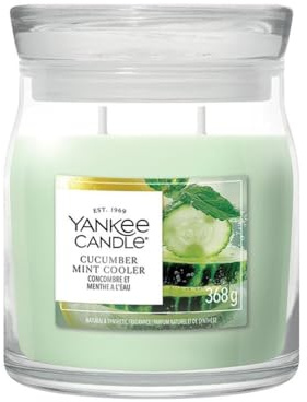 Yankee Candle Gurkenminzkühler, mittelgroßes Glas