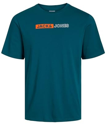 JACK & JONES Herren Male T-Shirt Plus Size Logo T-Shirt Jjestar Jj Tee Ss Noos Pls (1er Pack)