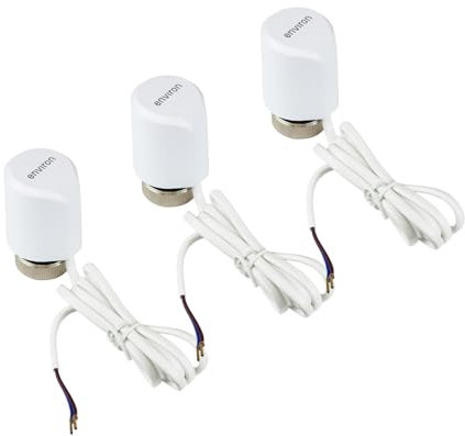 ENVIRON- ComfortFlow Stellantrieb M30 x 1.5 230V | für Fußbodenheizung | Heizung (3 Stück)