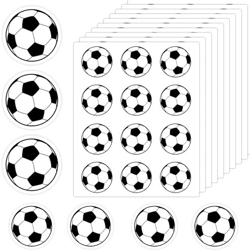 HAICN Soccer Stickers Personalised Stickers World Cup Football Party Stickers Sports Party Decorations Birthday Party Supplies Reward for Children (240)