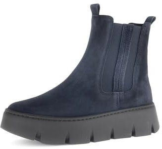 Gabor Damen Chelsea Boots, Frauen Stiefeletten,Best Fitting,Kurzstiefel,uebergangsschuhe,uebergangsstiefel,Schlupfstiefel,Pazifik,37.5 EU / 4.5 UK