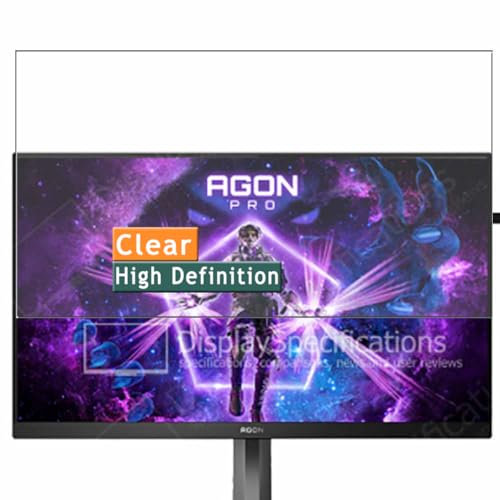Vaxson 3 Unidades Protector de Pantalla, compatible con AOC AGON Pro AG276UX 27 Monitor [No Vidrio Templado ] Película Protectora Film Guard
