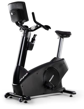 ATLETICA ReVolve I High-End Ergometer I Für klassische lange Ausdauereinheiten I Dualer Riemenantrieb I Aluminiumgestell I Generatorbetrieben I Geräuscharm