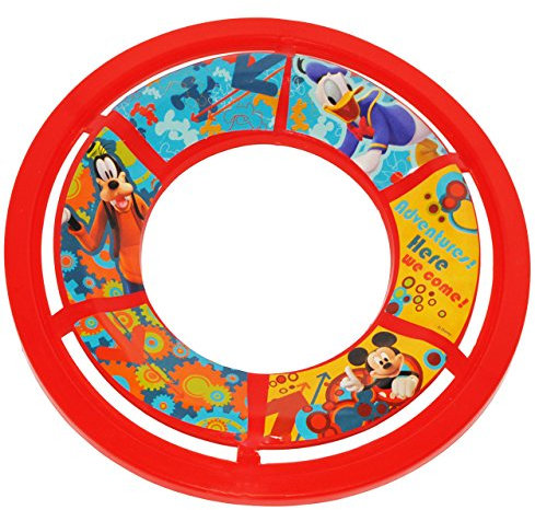 alles-meine.de GmbH 3 Stück Frisbee Scheiben - Wurfscheiben - Mickey Maus - Ø 26 cm - für Kinder/Erwachsene/Hunde - Kindergeburtstag - Schwebedeckel - Disc - Wurfspiel ..