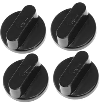 Gadpiparty 4er Set Drehknöpfe Für Gasherd Ersatzknöpfe Für Kochfeld Und Backofen Universell Einsetzbare Herdknöpfe Zur Einfachen Bedienung