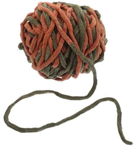 STOBOK Nähmaschinengarn Chenille Strickschals Garn Faden Schal Häkeln Maschine Sticken Nähen Stab Arm Zottelig Handwerk Hand Flauschig